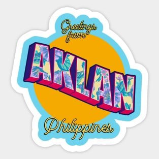 Greetings from Aklan Philippines! Sticker